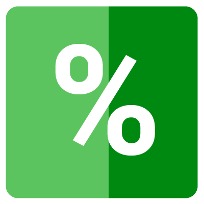 Percentage icon